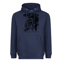 Navy Beartooth Heavyweight Hoodie - artisFamous