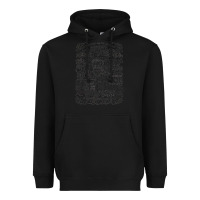 Black schitt's creek fold in the cheese Heavyweight Hoodie - artisFamous