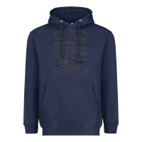 Navy schitt's creek fold in the cheese Heavyweight Hoodie - artisFamous