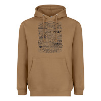 Toasted Coconut schitt's creek fold in the cheese Heavyweight Hoodie - artisFamous