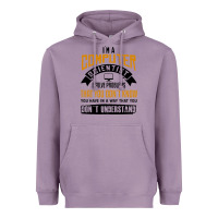 Lavender computer scientist programmer Heavyweight Hoodie - artisFamous