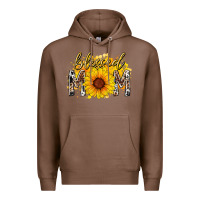 Chestnut blessed mom sunflower Premium Hoodie - RacoonDesign