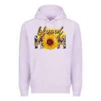 Lilac blessed mom sunflower Premium Hoodie - RacoonDesign