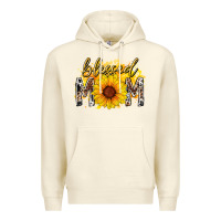 Sandshell blessed mom sunflower Premium Hoodie - RacoonDesign