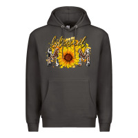 Smoke blessed mom sunflower Premium Hoodie - RacoonDesign