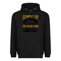 Black computer scientist programmer Heavyweight Hoodie - artisFamous