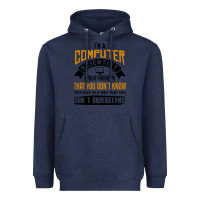 Navy computer scientist programmer Heavyweight Hoodie - artisFamous