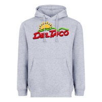 Heather Grey del taco Heavyweight Hoodie - artisFamous