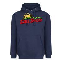 Navy del taco Heavyweight Hoodie - artisFamous