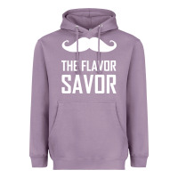 Lavender mustache the flavor savor Heavyweight Hoodie - artisFamous