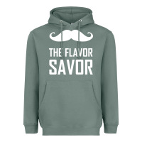Sage mustache the flavor savor Heavyweight Hoodie - artisFamous