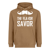 Toasted Coconut mustache the flavor savor Heavyweight Hoodie - artisFamous
