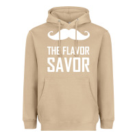 Mushroom mustache the flavor savor Heavyweight Hoodie - artisFamous