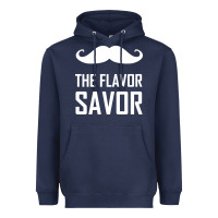 Mustache The Flavor Savor Heavyweight Hoodie | Teevron