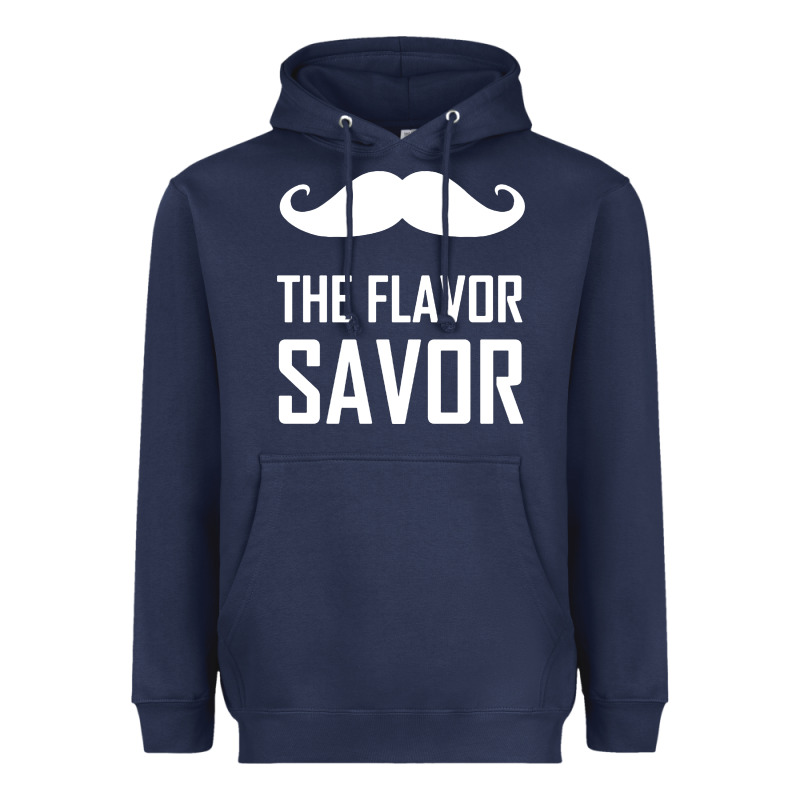 Mustache The Flavor Savor Heavyweight Hoodie by artisFamous | Teevron