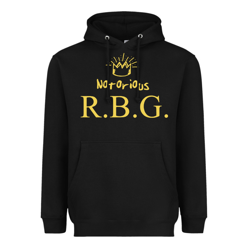 Rbg Ruth Bader Ginsburg Heavyweight Hoodie by artisFamous | Teevron