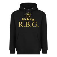 Black rbg ruth bader ginsburg Heavyweight Hoodie - artisFamous