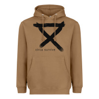 Toasted Coconut CIRCA SURVIVE Heavyweight Hoodie - artisFamous
