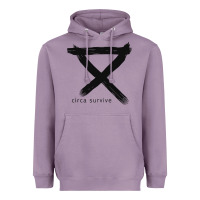 Lavender CIRCA SURVIVE Heavyweight Hoodie - artisFamous