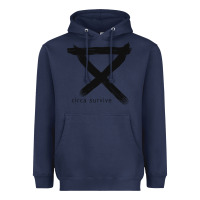 Navy CIRCA SURVIVE Heavyweight Hoodie - artisFamous