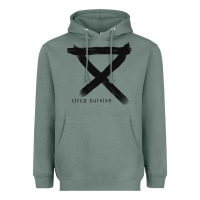 Sage CIRCA SURVIVE Heavyweight Hoodie - artisFamous