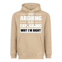 Mushroom I'M NOT ARGUING I'M JUST EXPLAINING WHY I'M RIGHT FUNNY Heavyweight Hoodie - artisFamous