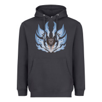 Smoke chaotic xeno'jiiva Heavyweight Hoodie - artisFamous