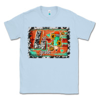 Dusty Blue western back to school 4th grade Classic Tee - Jasminsmagicworld