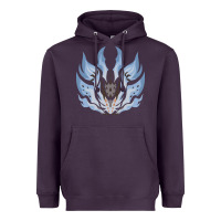 Plum chaotic xeno'jiiva Heavyweight Hoodie - artisFamous