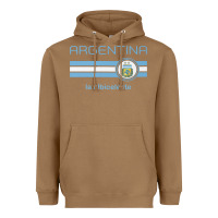 Toasted Coconut soccer argentina jersey argentinian football la albiceleste Heavyweight Hoodie - artisFamous