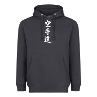 Smoke kanji karate Heavyweight Hoodie - artisFamous