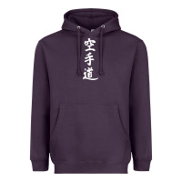 Plum kanji karate Heavyweight Hoodie - artisFamous