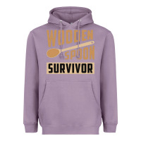 Lavender wooden spoon survivor Heavyweight Hoodie - artisFamous