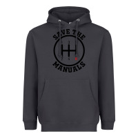 Smoke save the manuals (black) Heavyweight Hoodie - artisFamous