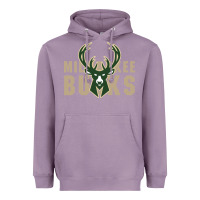 Lavender Milkwaukee Bucks Heavyweight Hoodie - artisFamous