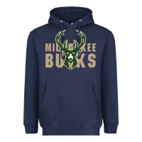 Navy Milkwaukee Bucks Heavyweight Hoodie - artisFamous