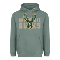 Sage Milkwaukee Bucks Heavyweight Hoodie - artisFamous