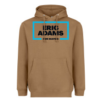 Toasted Coconut Eric Adams for mayor Heavyweight Hoodie - artisFamous