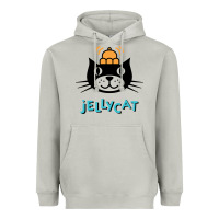 Moon Dust jelly cat Heavyweight Hoodie - artisFamous