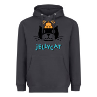 Smoke jelly cat Heavyweight Hoodie - artisFamous