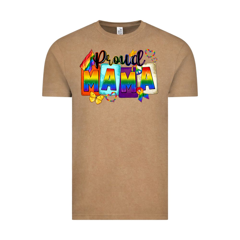 Proud Mama Mother's Day Vintage Tee by FaDigitalArtStudio | Teevron