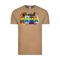 Vintage Coffee Proud mama Mother's Day Vintage Tee - FaDigitalArtStudio