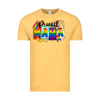 Vintage Mustard Proud mama Mother's Day Vintage Tee - FaDigitalArtStudio
