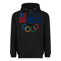 Black usa team Heavyweight Hoodie - artisFamous