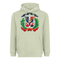 Matcha dominican republic flag national emblem republica dominicana t shirt Heavyweight Hoodie - artisFamous