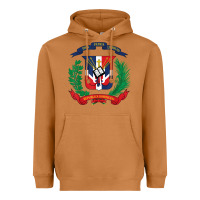 Meerkat dominican republic flag national emblem republica dominicana t shirt Heavyweight Hoodie - artisFamous