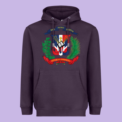 Dominican Republic Flag National Emblem Republica Dominicana T Shirt Heavyweight Hoodie Designed By Artisfamous