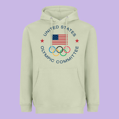 Olympic Rings Heavyweight Hoodie Designed By Artisfamous