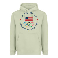 Matcha Olympic Rings Heavyweight Hoodie - artisFamous