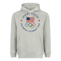 Moon Dust Olympic Rings Heavyweight Hoodie - artisFamous
